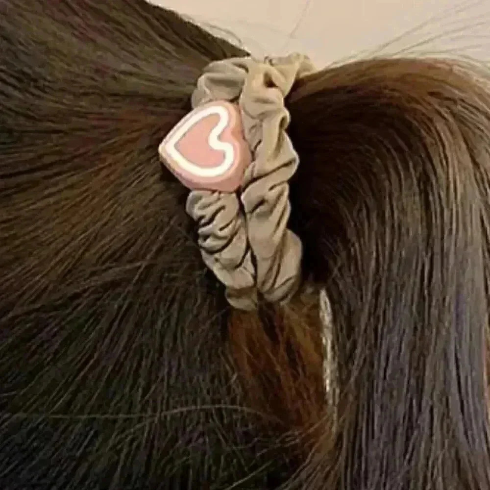 Love Hair Rope Set-5 Piece Set-Mixed Colors - Picture 2 of 3